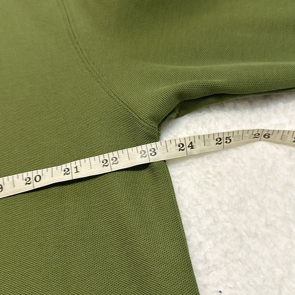 L.L Bean Men’s Green Long Sleeve Polo Shirt Size Large Tall - Picture 5 of 6